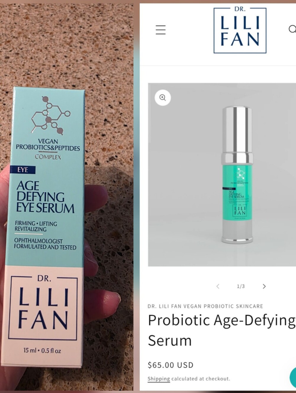 Lily Fan Age-Defying Eye Serum
